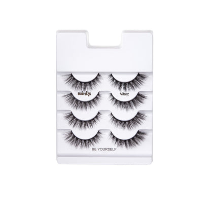 Winks Be Yourself Lashes Vibez 4 pack in tray